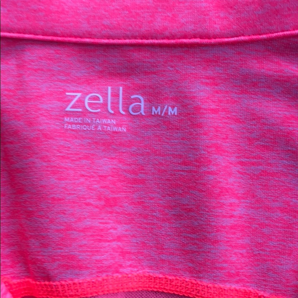 Bright colored Zella zipdown with pockets - Picture 2 of 3